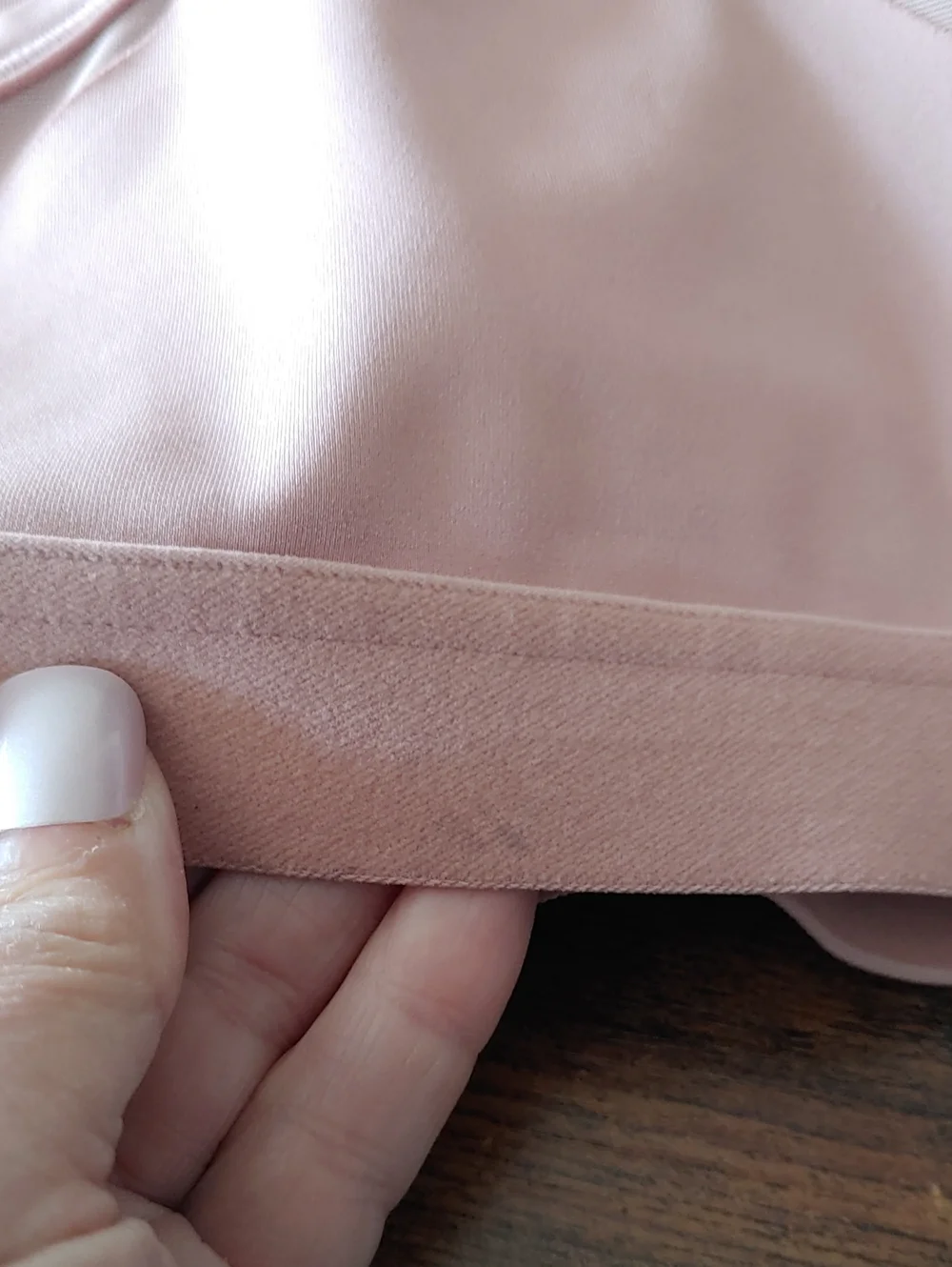 Like New Nike 3X Dri-fit Blush Pink Vented Padded Sexy Sports Bra